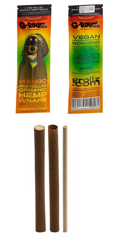 G-Rollz Organic Hemp Wraps - Mango